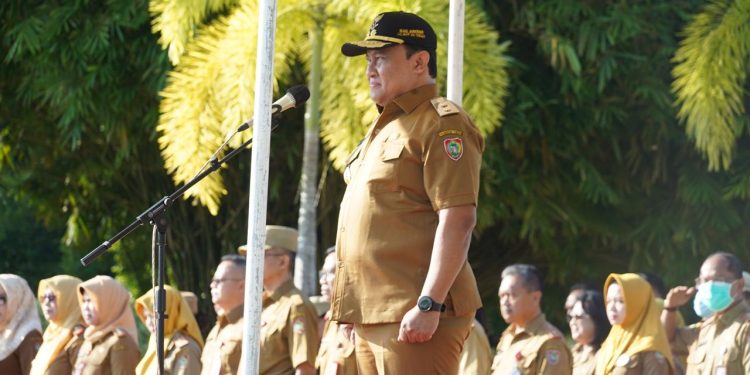 Tingkatkan Disiplin, Kinerja dan Profesionalisme ASN, Pemprov Kalteng Laksanakan Apel Bersama