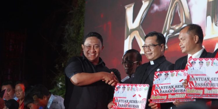 Hadiri Kalteng Bermazmur, Ribuan Umat Kristiani Padati Bundaran Besar Palangka Raya