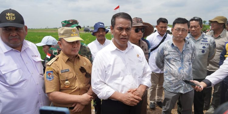 Mentan dan Gubernur Kalteng Optimis Lumbung Pangan Nasional Terwujud