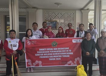 Kemenag Kalteng Gelar Anjangsana dan Baksos ke Tempat Ibadah
