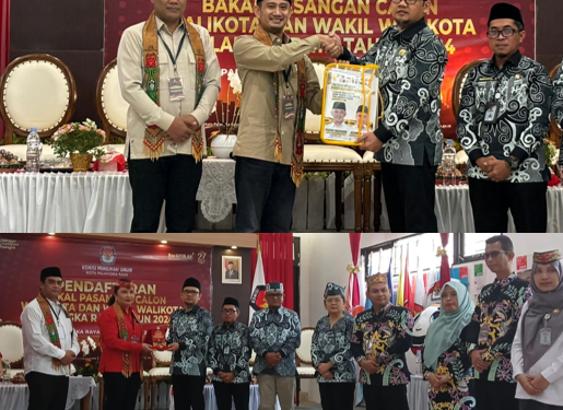 Fairid-Zaini Pendaftar Terakhir di Pilkada Kota Palangka Raya