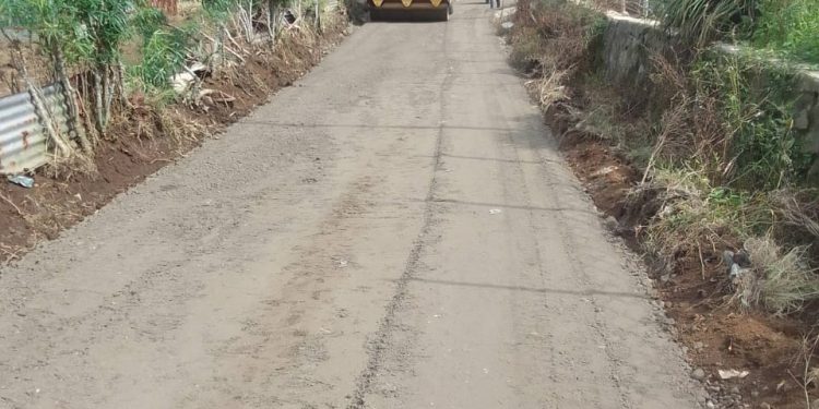 Pelebaran dan Pengerasan Jalan Deliplantir Ujung Kecamatan Merdeka, Mulai Dikerjakan 