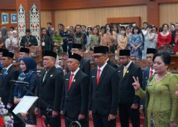 30 Anggota DPRD Kota Palangka Raya Periode 2024-2029 Dilantik