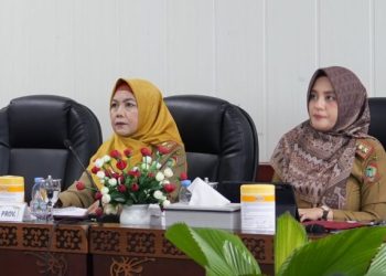 Asisten Ekbang Ikuti Rakor Pengendalian Inflasi Daerah Secara Virtual