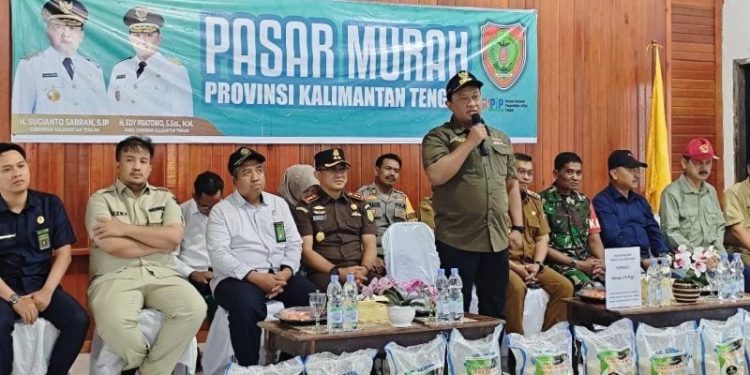 Pemprov Kalteng Gelar Pasar Murah di Kabupaten Lamandau
