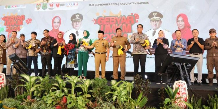 Gubernur Sugianto Sabran Harapkan UMKM Kalteng Bisa Naik Kelas dan Berdaya Saing