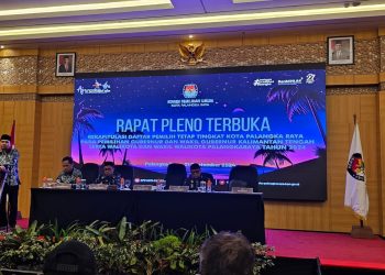 KPU Kota Palangka Raya Tetapkan DPT Pilkada Tahun 2024