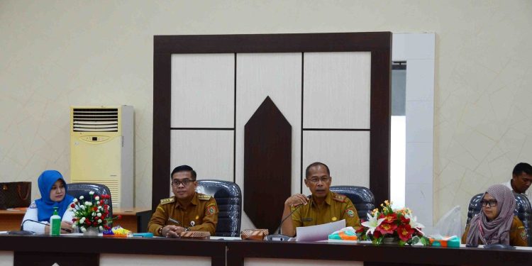Dinkes Kalteng Gelar Pertemuan Monev dengan BPJS Kesehatan