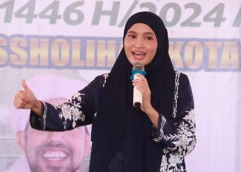 Ketua TP PKK Ivo Sugianto Sabran Hadiri Peringatan Maulid Nabi Muhammad SAW 1446 H