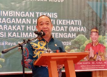 DLH Prov. Kalteng Gelar Bimtek Bagi Masyarakat Hukum Adat