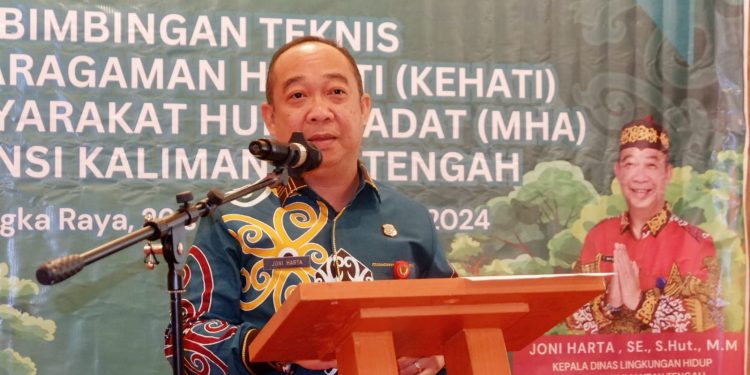 DLH Prov. Kalteng Gelar Bimtek Bagi Masyarakat Hukum Adat