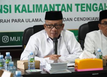 Plt. Sekda Prov. Kalteng Buka Evaluasi dan Monitoring MUI Kalteng Tahun 2024