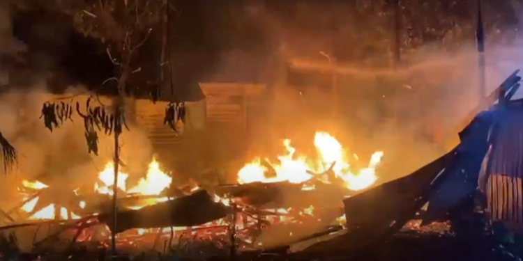 Dalam Satu Hari 2 Rumah Warga Kota Palangka Raya Terbakar