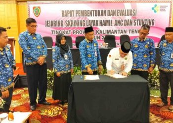 Dinkes Kalteng Gelar Rapat Pembentukan dan Evaluasi Jejaring, Skrining Layak Hamil, ANC dan Stunting