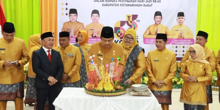 Gubernur H Sugianto Sabran Berikan Apresiasi kepada Pemkab Kobar
