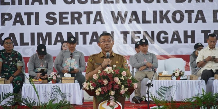 Gubernur Kalteng Ajak Seluruh Elemen Masyarakat Sukseskan Pilkada Serentak