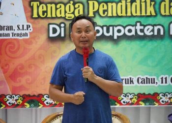 Gubernur Sugianto Sabran Gelar Ramah Tamah Bersama Tenaga Pendidik dan Kependidikan Murung Raya