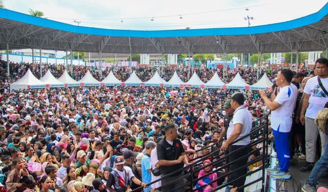 Gubernur Sugianto Sabran Apresiasi Antusiasme Masyarakat Ikuti Jalan Sehat