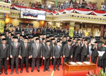 Pelantikan 50 Anggota DPRD Deliserdang Periode 2024-2029