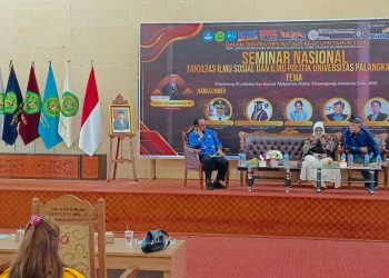 Kepala BPSDM Prov. Kalteng Narasumber Seminar Nasional FISIP UPR