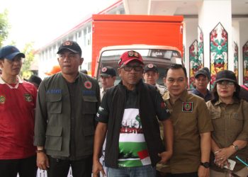 Tangani Banjir di Murung Raya, Plt Sekda Lepas Tim Gabungan Reaksi Cepat Pemprov Kalteng