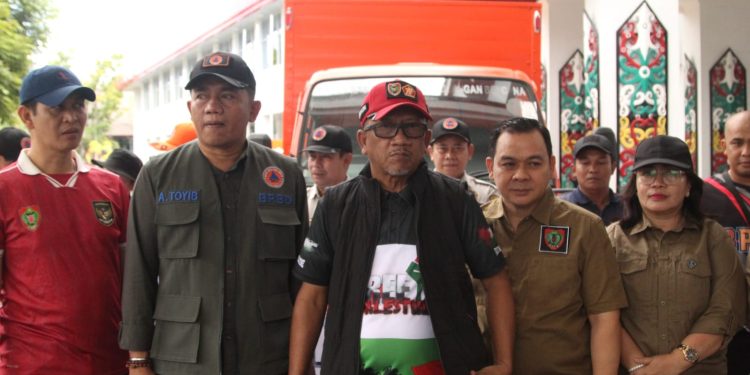 Tangani Banjir di Murung Raya, Plt Sekda Lepas Tim Gabungan Reaksi Cepat Pemprov Kalteng