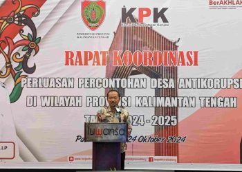 Inspektorat Kalteng Gandeng KPK Rakor Persiapan Perluasan Percontohan Desa Antikorupsi