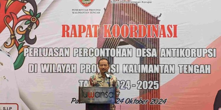 Inspektorat Kalteng Gandeng KPK Rakor Persiapan Perluasan Percontohan Desa Antikorupsi