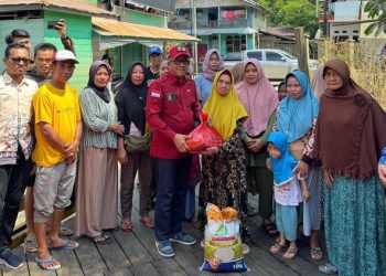Gubernur Kalteng Tugaskan Plt. Sekda Turun Langsung Pantau Banjir di Murung Raya