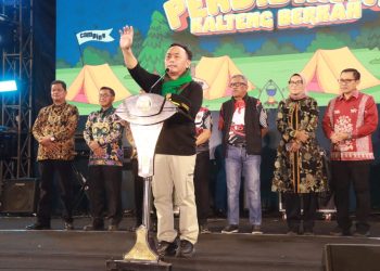 Gubernur Sugianto Sabran Resmi Tutup Jambore Pendidikan dan Jambore Pemuda