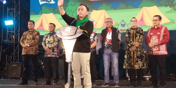 Gubernur Sugianto Sabran Resmi Tutup Jambore Pendidikan dan Jambore Pemuda
