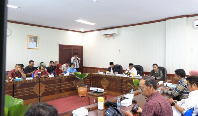 Plt. Sekda Kalteng Sampaikan Rilis Kesiapan Penyelenggaraan MTQ VII KORPRI Tingkat Nasional Tahun 2024