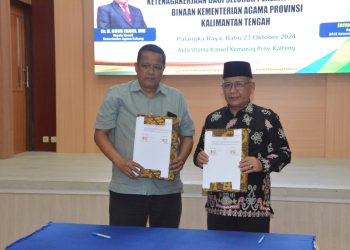 Kemenag Kalteng dan BPJS Ketenagakerjaan Sepakat Bekerja Sama