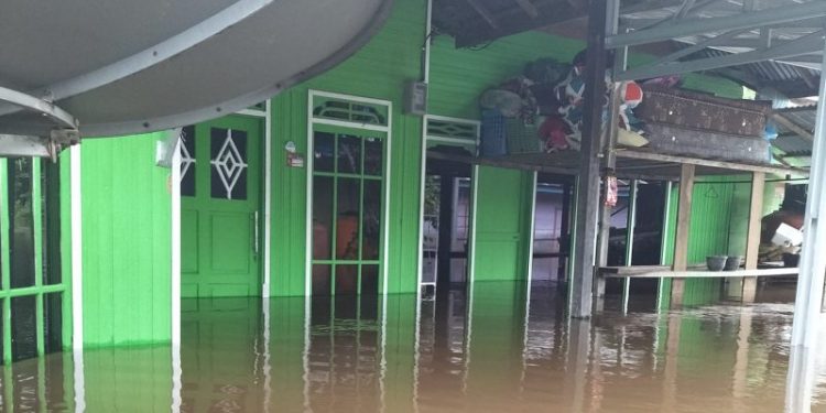 Sejumlah Wilayah di Kabupaten Murung Raya Diterjang Banjir