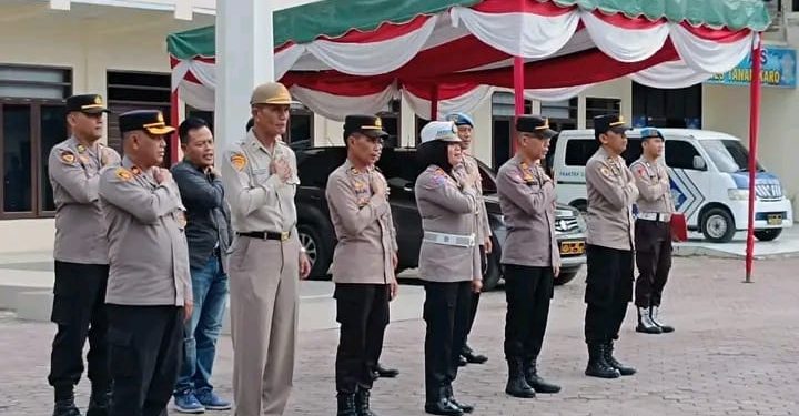 Jelang Pelantikan Presiden RI, Polres Tanah Karo Siap Siaga Menjaga Keamanan di Wilayah Hukumnya
