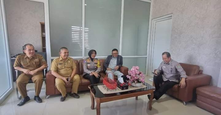 Rapat Koordinasi Pemutihan Pajak Kendaraan Bermotor, Dilaksanakan di Ruang UPT Samsat Kabanjahe
