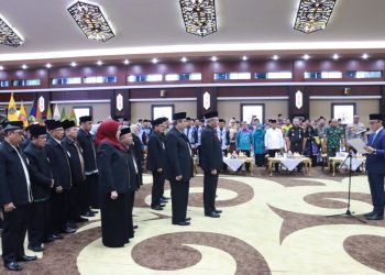 Plt. Sekda Saksikan Pelantikan Dewan Pengawas dan Dewan Hakim MTQ KORPRI VII Tingkat Nasional