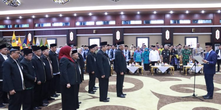 Plt. Sekda Saksikan Pelantikan Dewan Pengawas dan Dewan Hakim MTQ KORPRI VII Tingkat Nasional