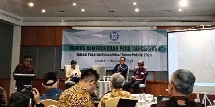 Kalteng Peringkat 3 Indek Kemerdekaan Pers 2024