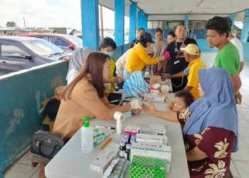 Dinkes Prov. Kalteng Gelar Bakti Kesehatan di Kelurahan Pahandut