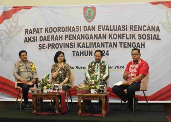 Kepala DP3APPKB Prov. Kalteng Paparkan Implementasi Pelaksanaan Rencana Aksi Perlindungan dan Pemberdayaan Perempuan dan Anak Dalam Konflik Sosial
