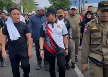 Pemprov Kalteng Gelar Jalan Sehat Berkah bersama Gubernur Sugianto Sabran di Kota Sampit