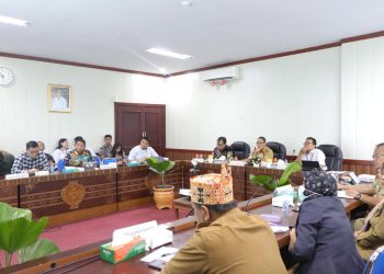Sahli Gubernur Yuas Elko Pimpin Rapat Koordinasi TPID Provinsi Kalimantan Tengah