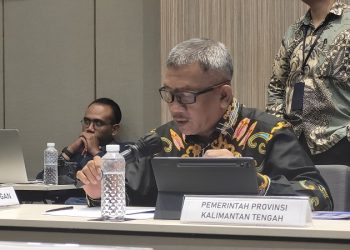 PlT Sekda Prov. Kalteng sampaikan Komitmen Keterbukaan Informasi Pemprov Kalteng