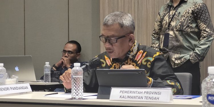 PlT Sekda Prov. Kalteng sampaikan Komitmen Keterbukaan Informasi Pemprov Kalteng