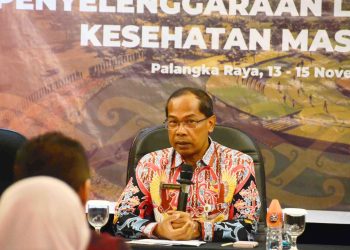 Dinkes Kalteng Gelar Pertemuan Pemantauan dan Evaluasi Laboratorium Kesehatan Masyarakat
