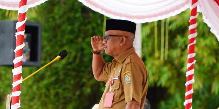 Seluruh ASN dan Pegawai Kontrak Hadiri Apel Gabungan Pemerintah Prov Kalteng