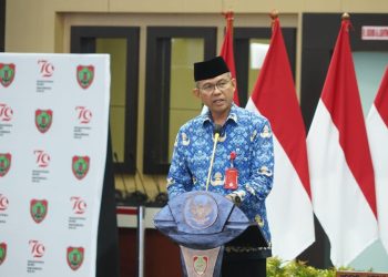 Plh Sahli Gubernur Pimpin Upacara Peringatan HUT ke 53 KORPRI Pemprov Kalteng