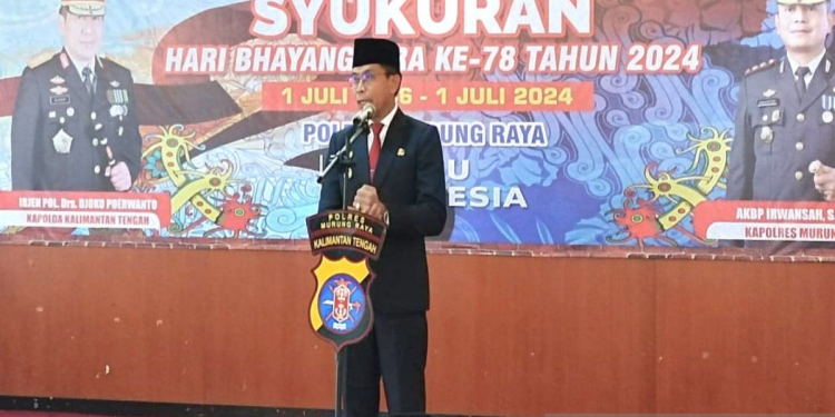 Penjabat Bupati Murung Raya Harapkan Polri Terus Jadi Pengayom Masyarakat