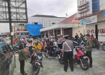 Samsat Buntok Lakukan Operasi Gabungan Terkait Surat Ranmor